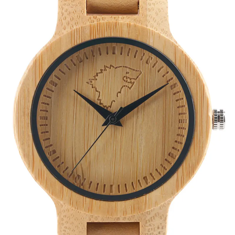 Men's Wooden Watch Wolf Carved Simple Retro Watches Brown Genuine Leather Strap Fashion Casual Wrist-watch Exquisite Gift
Men's Wooden Watch Wolf Carved Simple Retro Watches Brown Genuine Leather Strap Fashion Casual Wrist-watch Exquisite Gift