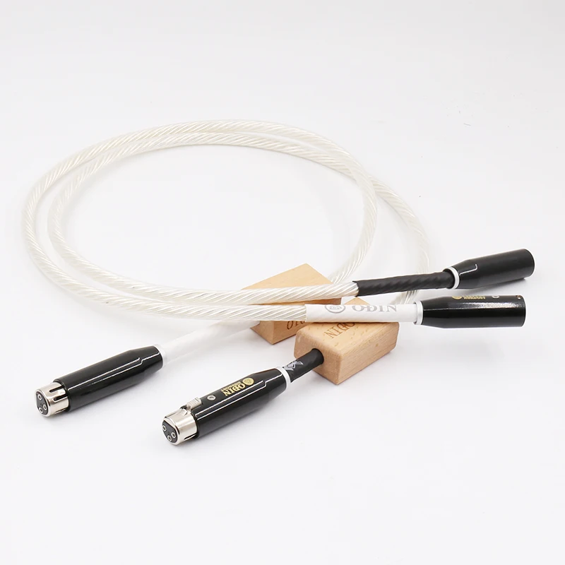 

Auddiocrast Nordost Odin Supreme Reference Audio XLR Interconnect Cable Hifi audio Balance Cable 1M