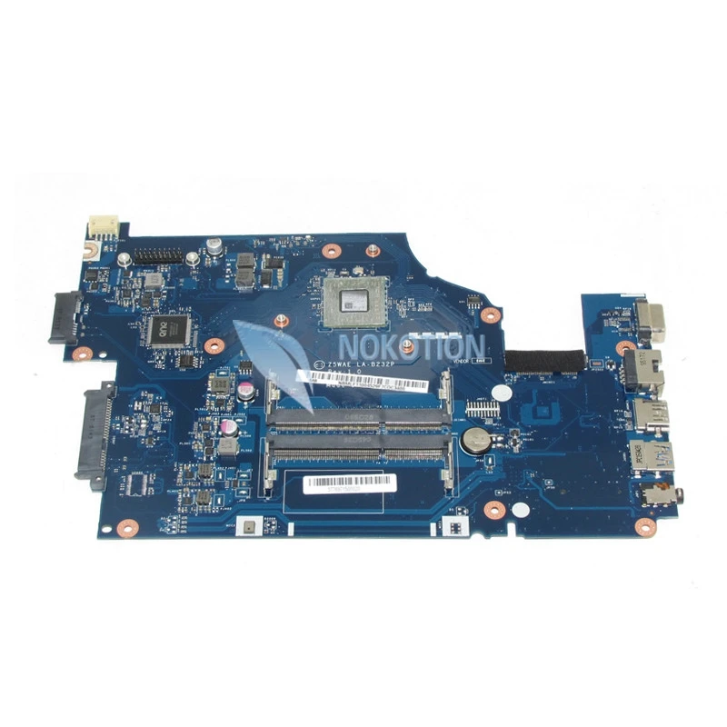 NOKOTION NBMLF11004 Z5WAE LA-B232P Laptop motherboard For acer aspire E5-521 NB.MLF11.004 Mainboard Works
NOKOTION NBMLF11004 Z5WAE LA-B232P Laptop motherboard For acer aspire E5-521 NB.MLF11.004 Mainboard Works