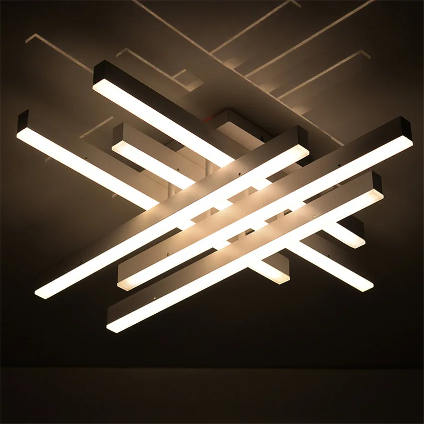 Remote Control Modern Led Ceiling Light for Living Room Led Panel Light Aluminium Line Shaped Ceiling Decoration 85-240V
Remote Control Modern Led Ceiling Light for Living Room Led Panel Light Aluminium Line Shaped Ceiling Decoration 85-240V