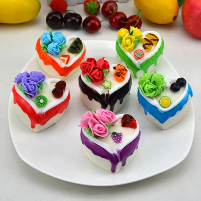 6pcs The heart-shaped fruit cake PU fake bread cake model wedding dessert decoration decoration exhibition
6pcs The heart-shaped fruit cake PU fake bread cake model wedding dessert decoration decoration exhibition