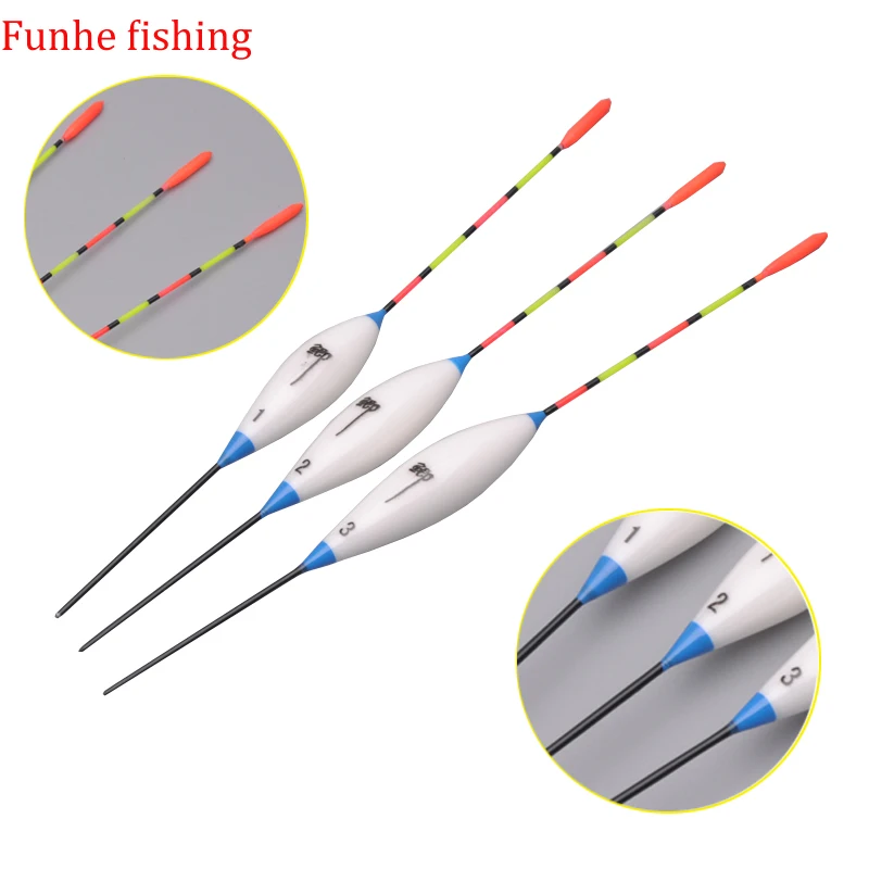 3pcs/lot Carp&Crucian Fishing Float Vertical Buoys Small Float Bobbers Floating Fishing Tackle Tool Equipment
3pcs/lot Carp&Crucian Fishing Float Vertical Buoys Small Float Bobbers Floating Fishing Tackle Tool Equipment