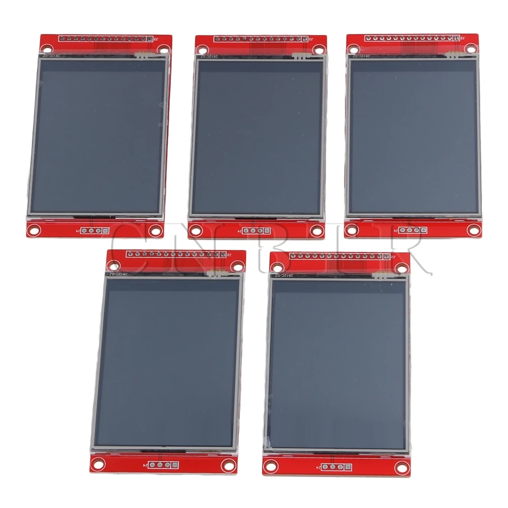 CNBTR красный 240x320 разрешение 2,8 "SPI TFT LCD цветная Сенсорная панель порт Модуль с PBC ILI9341 упаковка из 5
CNBTR красный 240x320 разрешение 2,8 "SPI TFT LCD цветная Сенсорная панель порт Модуль с PBC ILI9341 упаковка из 5