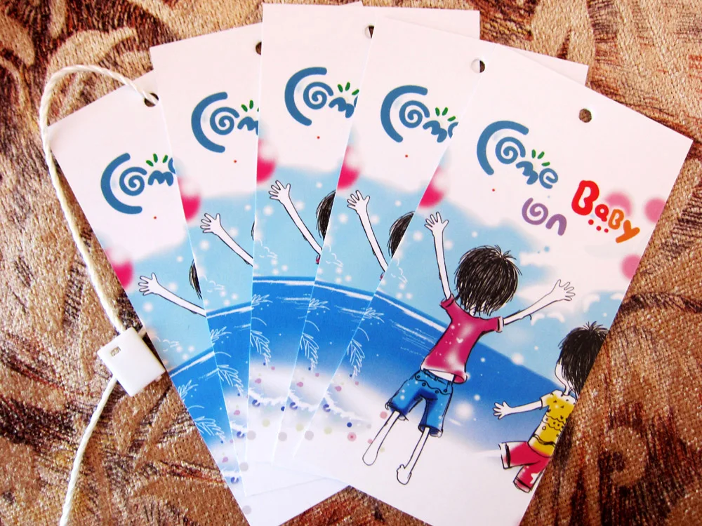 400gsm free die cut custom hang tags Clothing printed paper ,swing tags personized logo Custom logo Printing
400gsm free die cut custom hang tags Clothing printed paper ,swing tags personized logo Custom logo Printing
