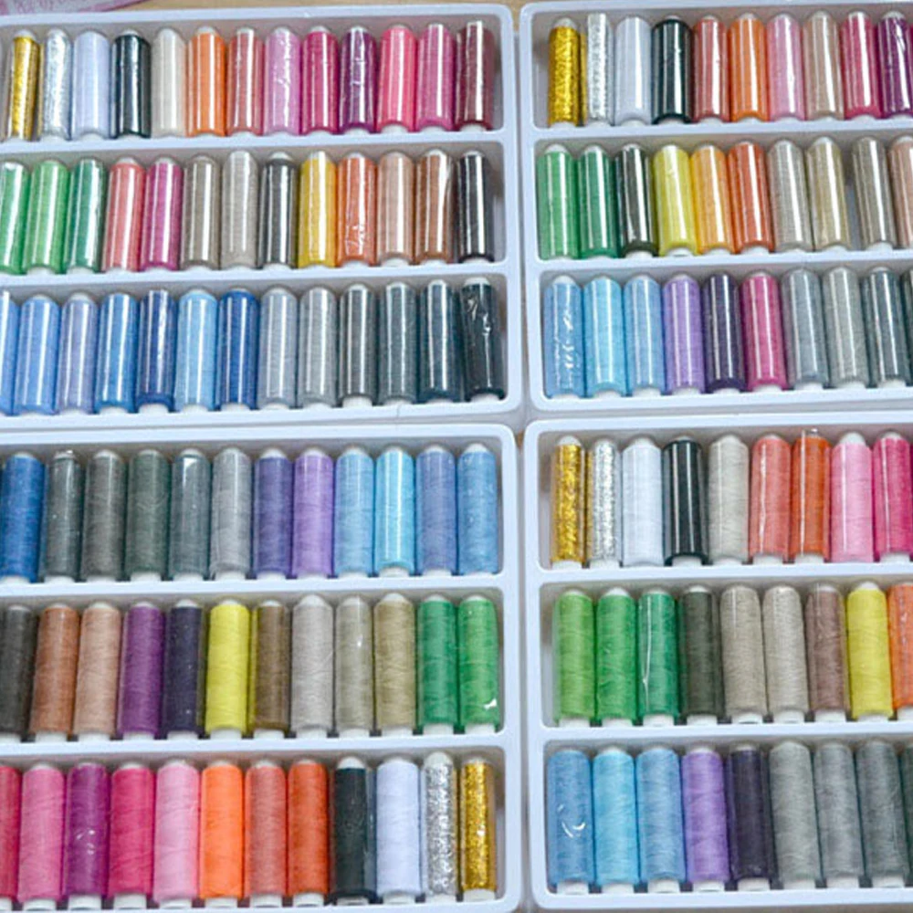 2014 Hot Sale Rushed Polyester / Cotton High Tenacity Dyed 39 Spools Different Colors Thread 200 Yards Each Spool
2014 Hot Sale Rushed Polyester / Cotton High Tenacity Dyed 39 Spools Different Colors Thread 200 Yards Each Spool