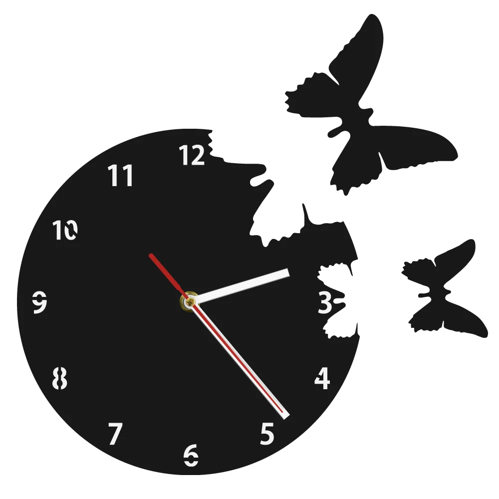 Flying Butterflies Wall Clock Abstract Nature Wall Art Home Decor Wall Clock Butterfly Espcape Flew Away Modern Wall Clock
Flying Butterflies Wall Clock Abstract Nature Wall Art Home Decor Wall Clock Butterfly Espcape Flew Away Modern Wall Clock