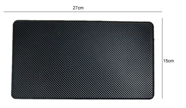 27 x 15cm Anti-Slip Non-Slip Mat Car Dashboard Sticky Pad Adhesive Mat for Mobile Phone and GPS
27 x 15cm Anti-Slip Non-Slip Mat Car Dashboard Sticky Pad Adhesive Mat for Mobile Phone and GPS