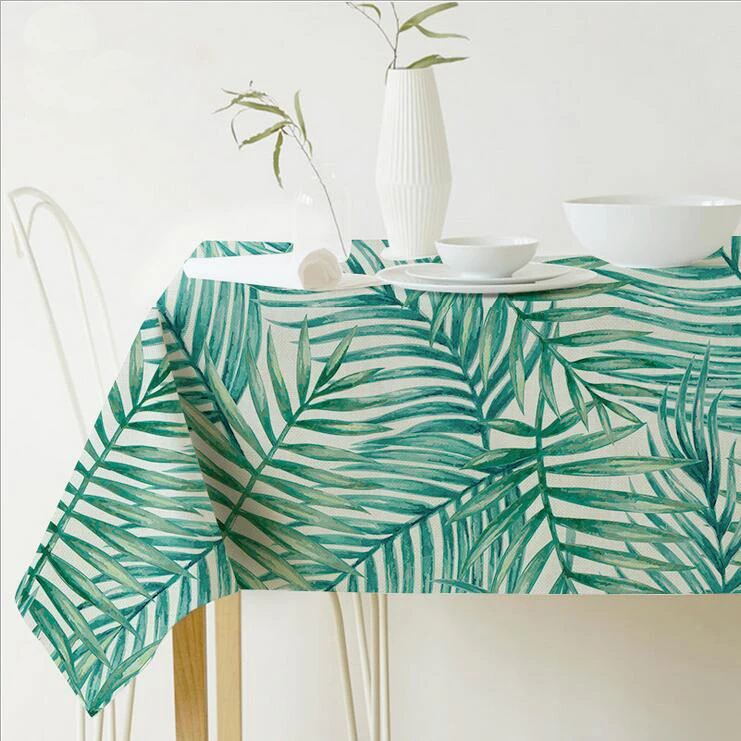 Table cloth Rectangular Pastoral style Tropical Plants Printed Tablecloth Home Protection and decoration Elegant Table cover
Table cloth Rectangular Pastoral style Tropical Plants Printed Tablecloth Home Protection and decoration Elegant Table cover