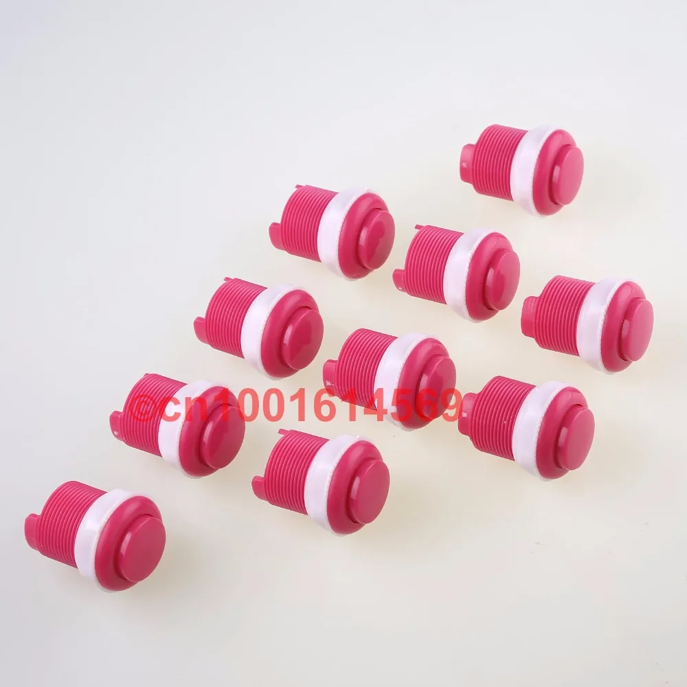 10pcs/set Reyann New Arcade Push Button Arcade Button With Small Micro Switch For Coin Operator Cabinet & MAME Multicade - Pink
10pcs/set Reyann New Arcade Push Button Arcade Button With Small Micro Switch For Coin Operator Cabinet & MAME Multicade - Pink