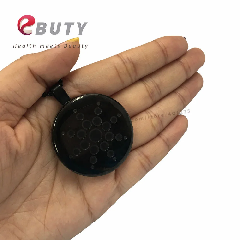 EBUTY Men Stainless Steel Energy Pendant 3000cc Negative Ions Anti Radiation Shield Sticker EMR Free Gift
EBUTY Men Stainless Steel Energy Pendant 3000cc Negative Ions Anti Radiation Shield Sticker EMR Free Gift
