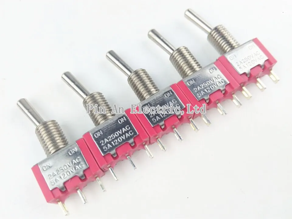 5pcs 6MM Red 3Pin 2File MTS-102 Reset free lock Button Rocker switch 2A250V 5A120V (ON)-OFF Toggle Switch
5pcs 6MM Red 3Pin 2File MTS-102 Reset free lock Button Rocker switch 2A250V 5A120V (ON)-OFF Toggle Switch