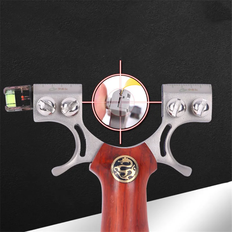 Professional Hunting Slingshot Stainless Steel Wood Handle Catapult Outdoor Shooting Sling Shot with Flat Rubber Band 2019 New
Professional Hunting Slingshot Stainless Steel Wood Handle Catapult Outdoor Shooting Sling Shot with Flat Rubber Band 2019 New