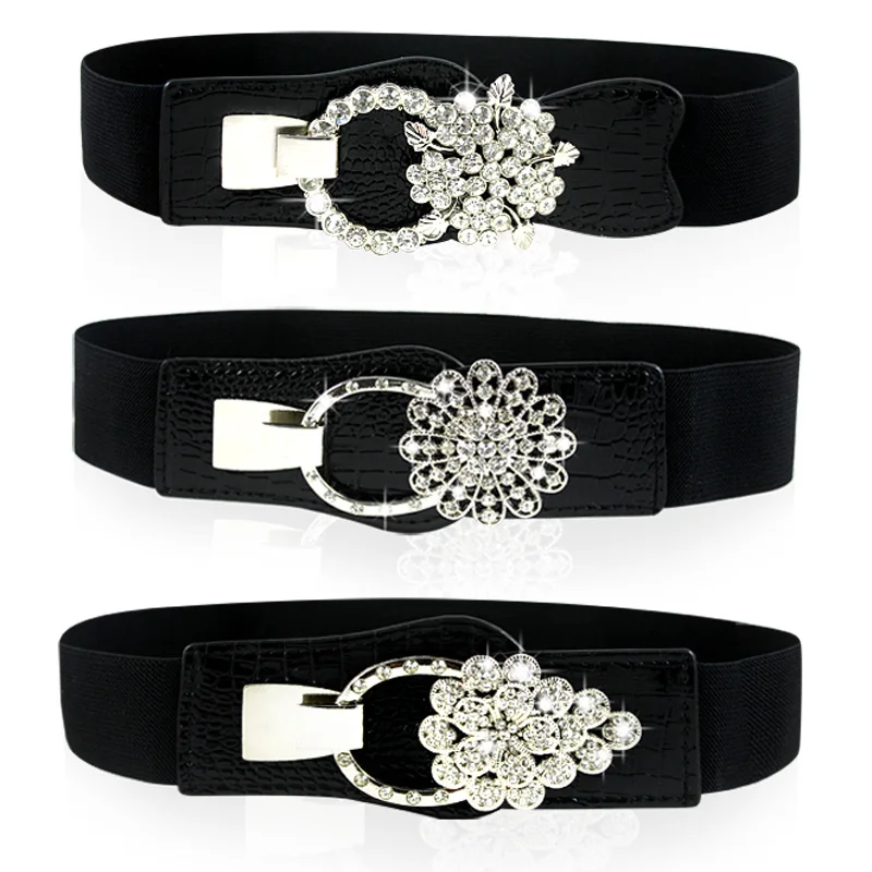 New 8 Types All Black 5cm Width And 70cm Long Elastic Waist Belt Dress Adornment For Women Designer Belts High Quality Waistband
New 8 Types All Black 5cm Width And 70cm Long Elastic Waist Belt Dress Adornment For Women Designer Belts High Quality Waistband