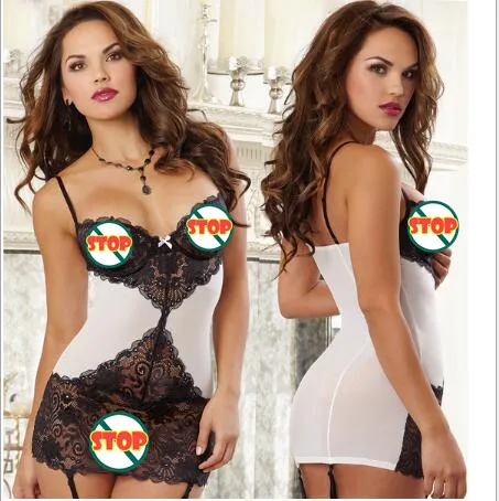 Sexy lingerie female ropa interior mujer sexy erotica sexy lingerie black and white splicing European American sexy lingerieA709
Sexy lingerie female ropa interior mujer sexy erotica sexy lingerie black and white splicing European American sexy lingerieA709