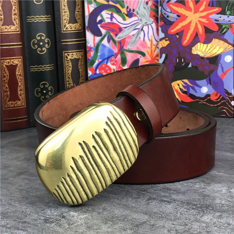 Gold Metal Belt Buckle Super Thick Belts Men Leather Ceinture Homme Men Belt Leather Genuine Male Strap Wide MBT0036
Gold Metal Belt Buckle Super Thick Belts Men Leather Ceinture Homme Men Belt Leather Genuine Male Strap Wide MBT0036