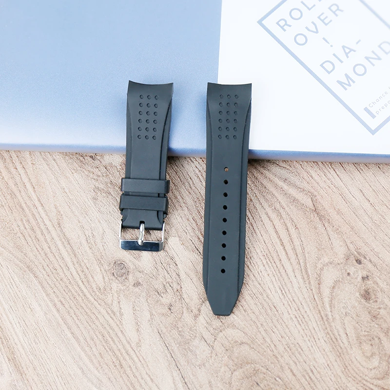 Watch accessories silicone strap buckle buckle 24mm sports waterproof rubber strap female models for TAG Heuer men's strap
Watch accessories silicone strap buckle buckle 24mm sports waterproof rubber strap female models for TAG Heuer men's strap