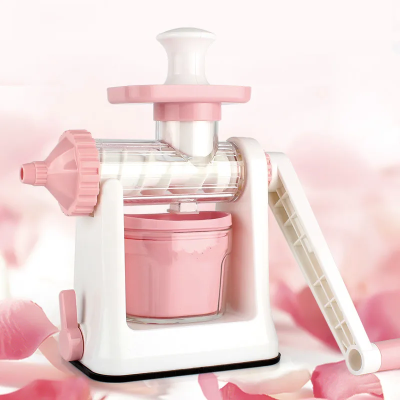 Hand press slow Juicer ice cream Squeezer manual Low Speed orange Juice Extractor DIY Fresh fruit Vegetable Machine Blender
Hand press slow Juicer ice cream Squeezer manual Low Speed orange Juice Extractor DIY Fresh fruit Vegetable Machine Blender