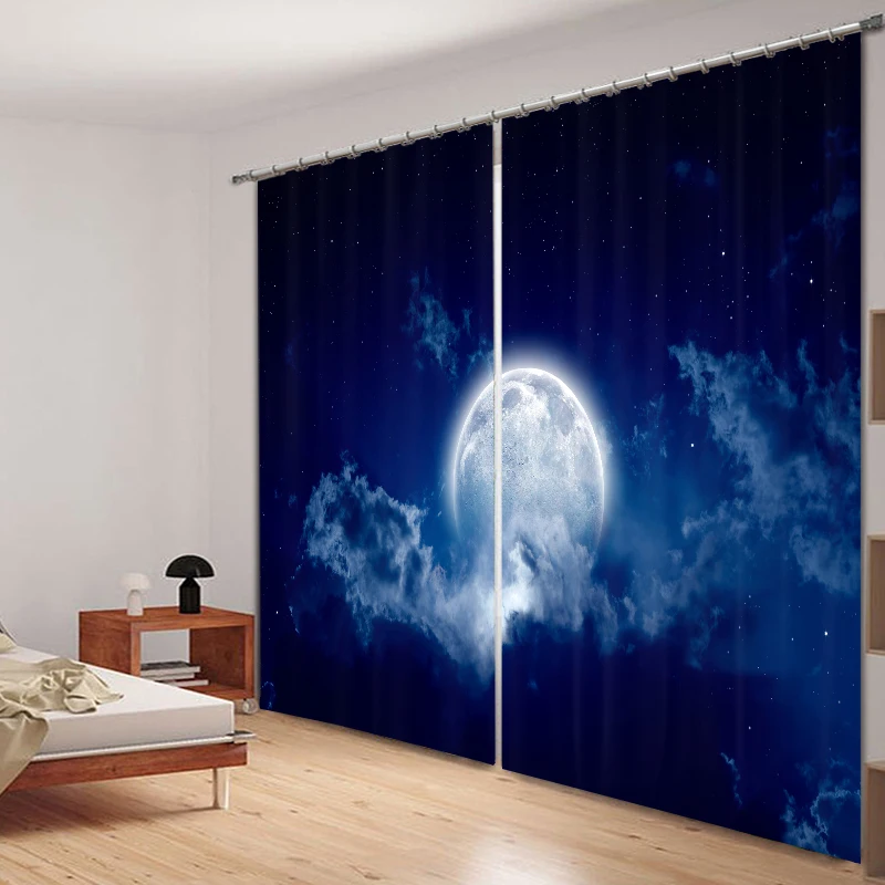 Kinds Of Starry Sky Printing Blackout Curtains Living Room or hotel Drapes Cortians Sunshade Window Curtain 3D Curtains
Kinds Of Starry Sky Printing Blackout Curtains Living Room or hotel Drapes Cortians Sunshade Window Curtain 3D Curtains
