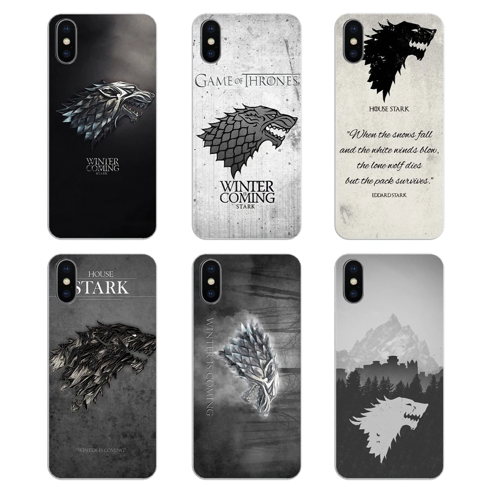 Силиконовый чехол для телефона Game of Throne House Stark символ волка с логотипом Nokia 2 3 5 6 8 9