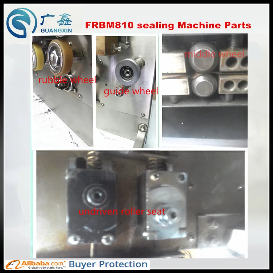Free shipping for sealing machine of FRBM810 Guide wheel,rubble wheel,Middle wheel,sealing spare parts
Free shipping for sealing machine of FRBM810 Guide wheel,rubble wheel,Middle wheel,sealing spare parts