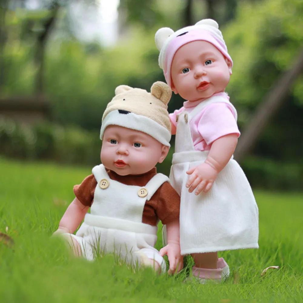 41 CM Simulation Baby Silicone Kids Realistic Reborn Baby Doll Soft Vinyl Newborn Baby Toys for Boys Girls Gift Accompanying Toy
41 CM Simulation Baby Silicone Kids Realistic Reborn Baby Doll Soft Vinyl Newborn Baby Toys for Boys Girls Gift Accompanying Toy