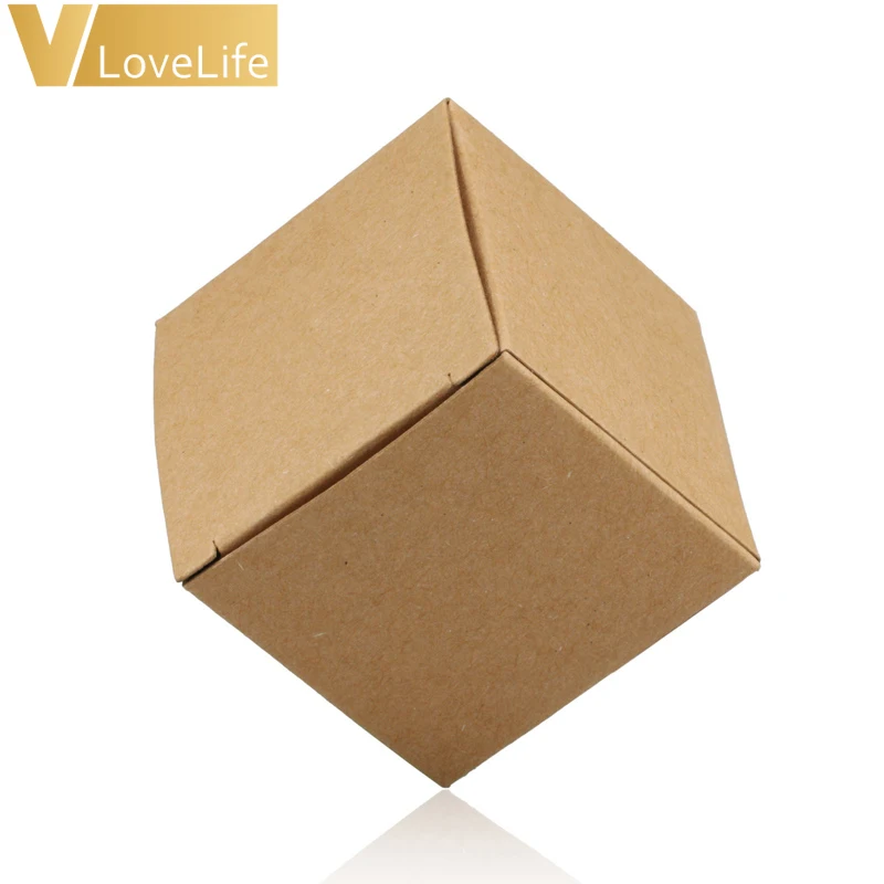 50pcs Brown Kraft Candy Boxes Wedding Party Favors Box 2" x 2" x 2" Candy Gift Box Gift Bags Wrapping Supplies
50pcs Brown Kraft Candy Boxes Wedding Party Favors Box 2" x 2" x 2" Candy Gift Box Gift Bags Wrapping Supplies