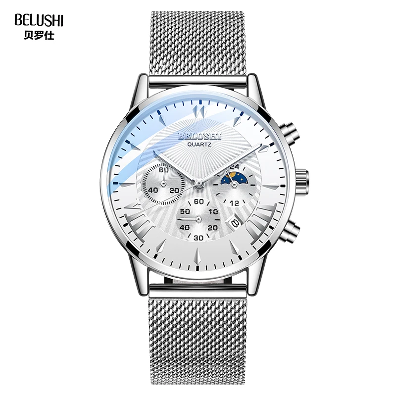 Men's Watches Military Sports Waterproof Wristwatch Top Brand BELUSHI Man Date Calendar Moon Phase Clocks Gifts Reloj Hombre #a
Men's Watches Military Sports Waterproof Wristwatch Top Brand BELUSHI Man Date Calendar Moon Phase Clocks Gifts Reloj Hombre #a