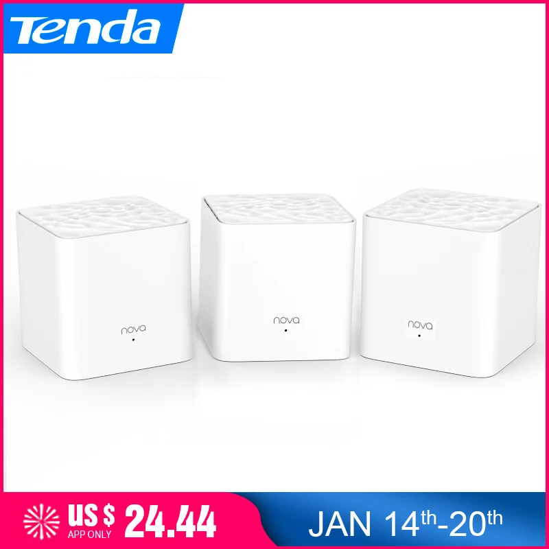 Tenda Nova MW3 AC1200 2 4 ГГц/5 0 ГГц Двухдиапазонная домашняя сеточная Wifi система