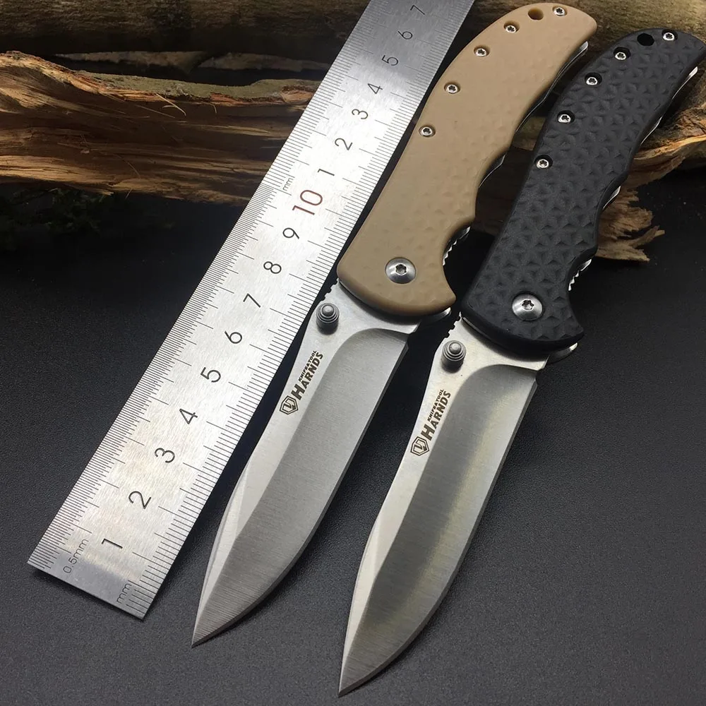 Harnds CK6013 Knight Folding Knife 8Cr14MoV Blade Nylon Fiberglass Handle Survival Utility Bushcraft Rescue EDC Portable Tools
Harnds CK6013 Knight Folding Knife 8Cr14MoV Blade Nylon Fiberglass Handle Survival Utility Bushcraft Rescue EDC Portable Tools