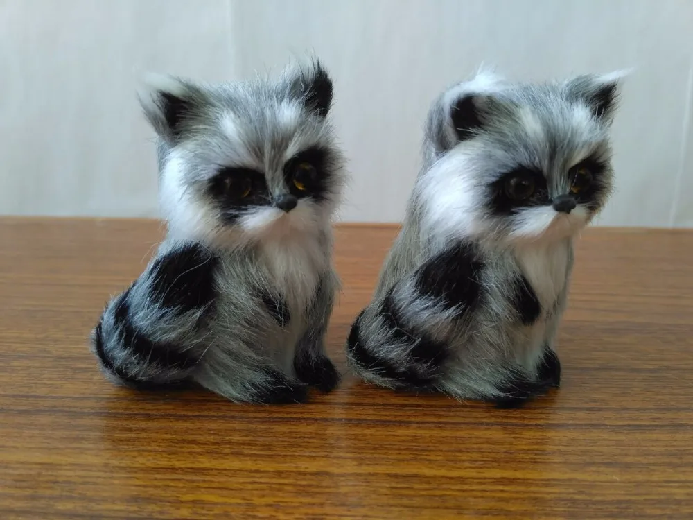 mini 5x7cm simulation gray raccoon polyethylene&furs raccoon one lot/ 2 pcs model handicraft home decoration gift d2019
mini 5x7cm simulation gray raccoon polyethylene&furs raccoon one lot/ 2 pcs model handicraft home decoration gift d2019
