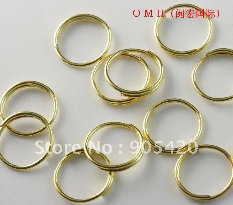 OMH wholesale 1300pcs/Lot DIY golden color metal split rings 8mm global free shipping
OMH wholesale 1300pcs/Lot DIY golden color metal split rings 8mm global free shipping