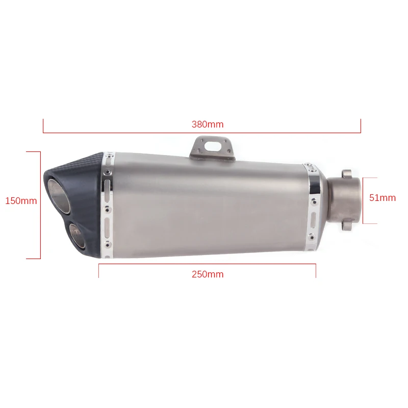 Motorcycle Full Exhaust Escape Muffler System Slip On For DUKE 200 250 RC 390 RC390 2017 2018 Middle Link Pipe
Motorcycle Full Exhaust Escape Muffler System Slip On For DUKE 200 250 RC 390 RC390 2017 2018 Middle Link Pipe