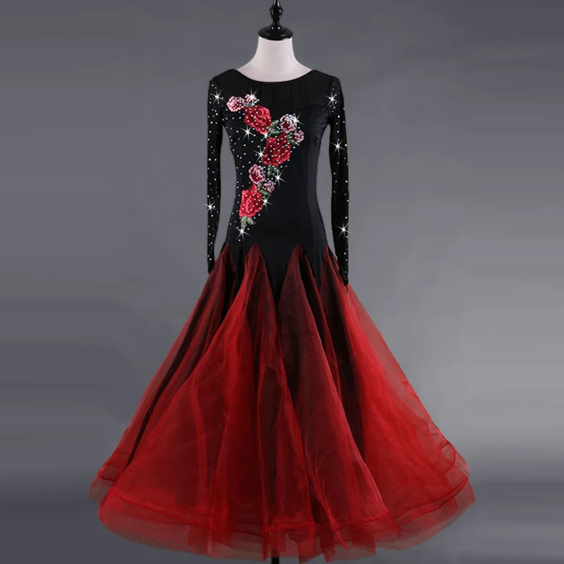 2018 New Arrival Modern Dance Dresses For Ladies Red Black Brace Dress Original Women Latino Ballroom Fantasia Costume Q4024
2018 New Arrival Modern Dance Dresses For Ladies Red Black Brace Dress Original Women Latino Ballroom Fantasia Costume Q4024