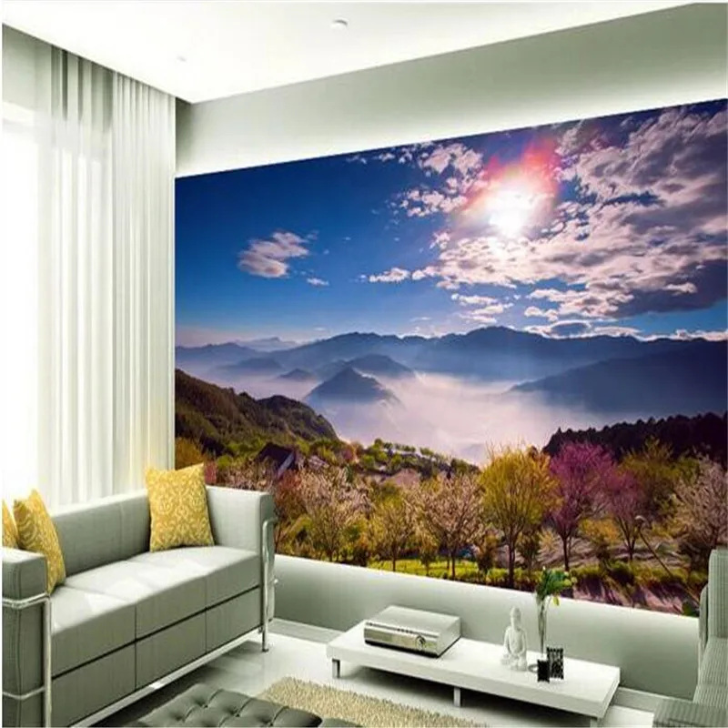 beibehang 3d Large Custom Wallpapers HD Alpine Flowers and Clouds Visual Sunshine Natural Background Silk Wallpaper Home Decor
beibehang 3d Large Custom Wallpapers HD Alpine Flowers and Clouds Visual Sunshine Natural Background Silk Wallpaper Home Decor