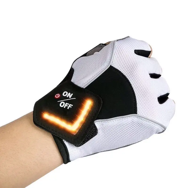 Intelligent LED Turn Signal Warning Light Outdoor Riding Gloves Men Women Bicycle Cycling Outfit Tactical Gloves for Road Bike
Intelligent LED Turn Signal Warning Light Outdoor Riding Gloves Men Women Bicycle Cycling Outfit Tactical Gloves for Road Bike