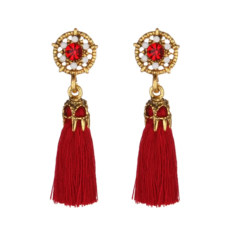 Bohemian Tassels Earrings For Women Gold Color Metal Simple Tassel Dangle Earrings Ethnic Jewelry Handmade
Bohemian Tassels Earrings For Women Gold Color Metal Simple Tassel Dangle Earrings Ethnic Jewelry Handmade