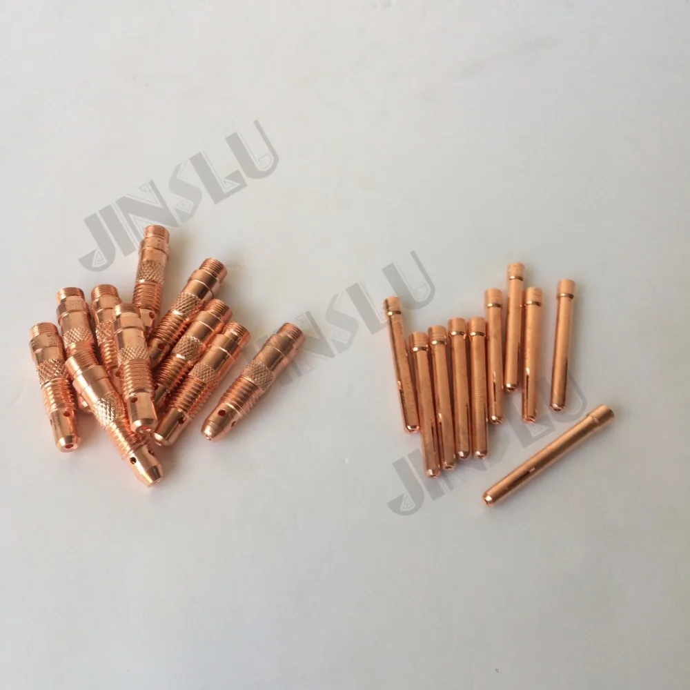 Free Shipping WP SR 17 18 26 Series TIG Welding Torch Consumables Accessories Tungsten Collet 1.6mm & Collet Body 1.6mm 20PCS
Free Shipping WP SR 17 18 26 Series TIG Welding Torch Consumables Accessories Tungsten Collet 1.6mm & Collet Body 1.6mm 20PCS