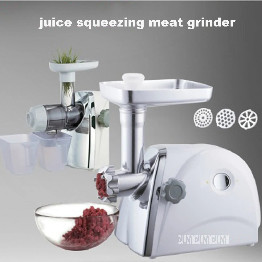 1PC Household electric multifunctional juice squeezing meat grinder combined package ABS Shell Meat Mincer
1PC Household electric multifunctional juice squeezing meat grinder combined package ABS Shell Meat Mincer