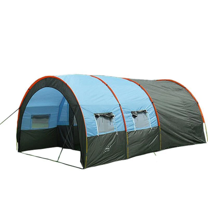 Large Camping tent Waterproof Canvas Fiberglass 4 8 People Family Tunnel 10 Person Tents equipment outdoor mountaineering Party
Large Camping tent Waterproof Canvas Fiberglass 4 8 People Family Tunnel 10 Person Tents equipment outdoor mountaineering Party