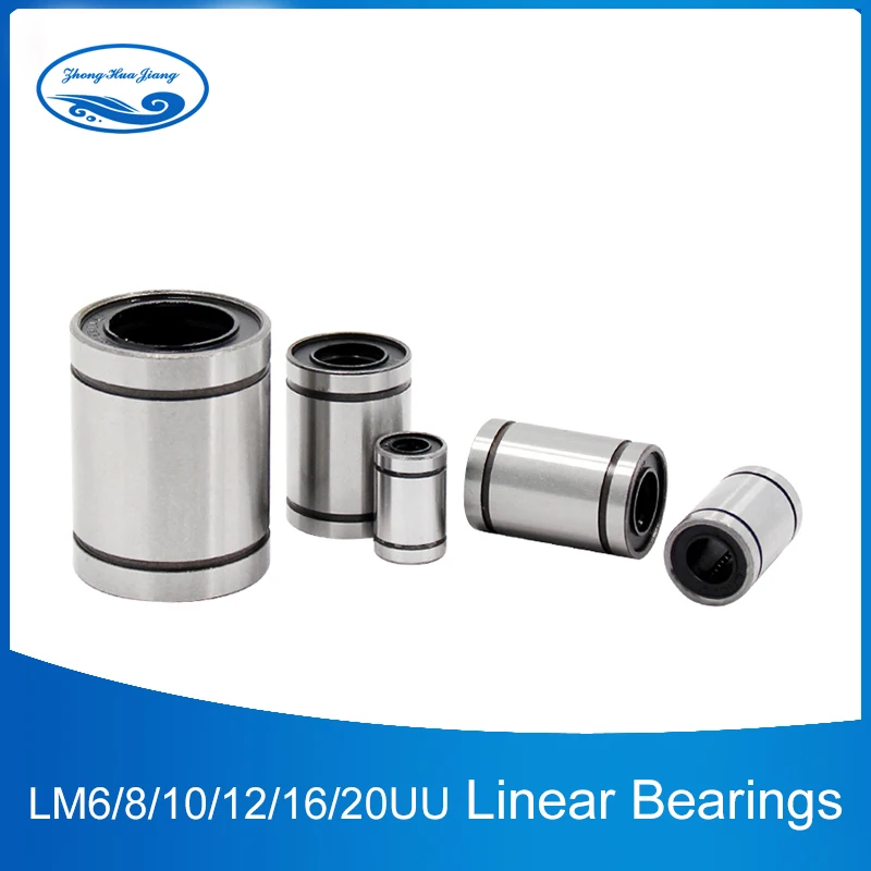 10pcs/lot Linear Bearing LM6 8 10 12 16 20UU Linear Bushing CNC Linear Bearings for 3D Printer Accessories Bearing Steel
10pcs/lot Linear Bearing LM6 8 10 12 16 20UU Linear Bushing CNC Linear Bearings for 3D Printer Accessories Bearing Steel