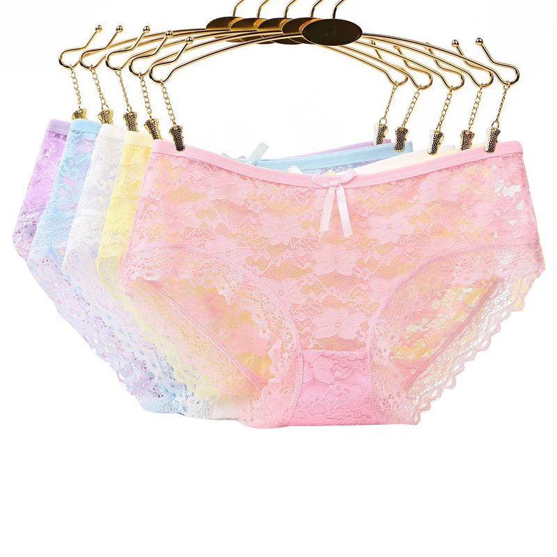 Elegant Lace Panties Women Super Soft Breathable Briefs Low Rise Floral Hollow Out Quality Women Panties Sexy Lingerie Intimates
Elegant Lace Panties Women Super Soft Breathable Briefs Low Rise Floral Hollow Out Quality Women Panties Sexy Lingerie Intimates
