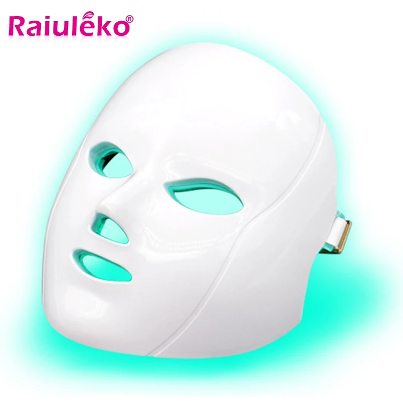 Raiuleko 7 Colors Light LED Facial Mask Skin Rejuvenation Korea Photon Therapy Beauty Anti Acne Therapy Whitening Instrument
Raiuleko 7 Colors Light LED Facial Mask Skin Rejuvenation Korea Photon Therapy Beauty Anti Acne Therapy Whitening Instrument