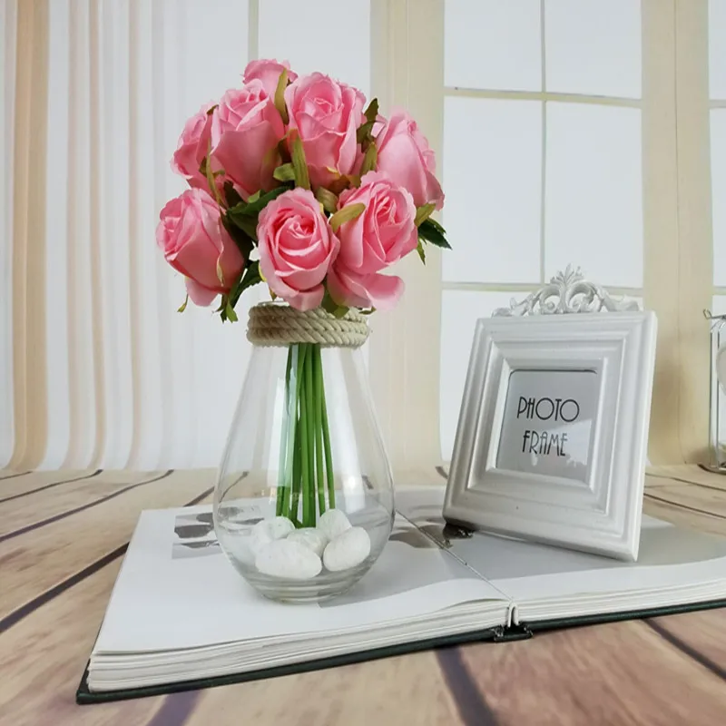 12pcs/lots Artificial Rose Flowers Wedding bouquet White Pink Thai Royal Rose Silk flowers Home Decoration Wedding Party Decor
12pcs/lots Artificial Rose Flowers Wedding bouquet White Pink Thai Royal Rose Silk flowers Home Decoration Wedding Party Decor