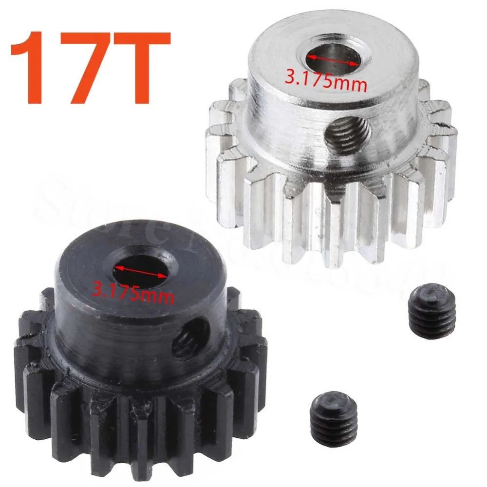 Metal Motor Pinion Gear 17T 3.175mm Hole 0088 For WLtoys 12428 12423 1/12 Scale RC Car Crawler Short Course Truck
Metal Motor Pinion Gear 17T 3.175mm Hole 0088 For WLtoys 12428 12423 1/12 Scale RC Car Crawler Short Course Truck