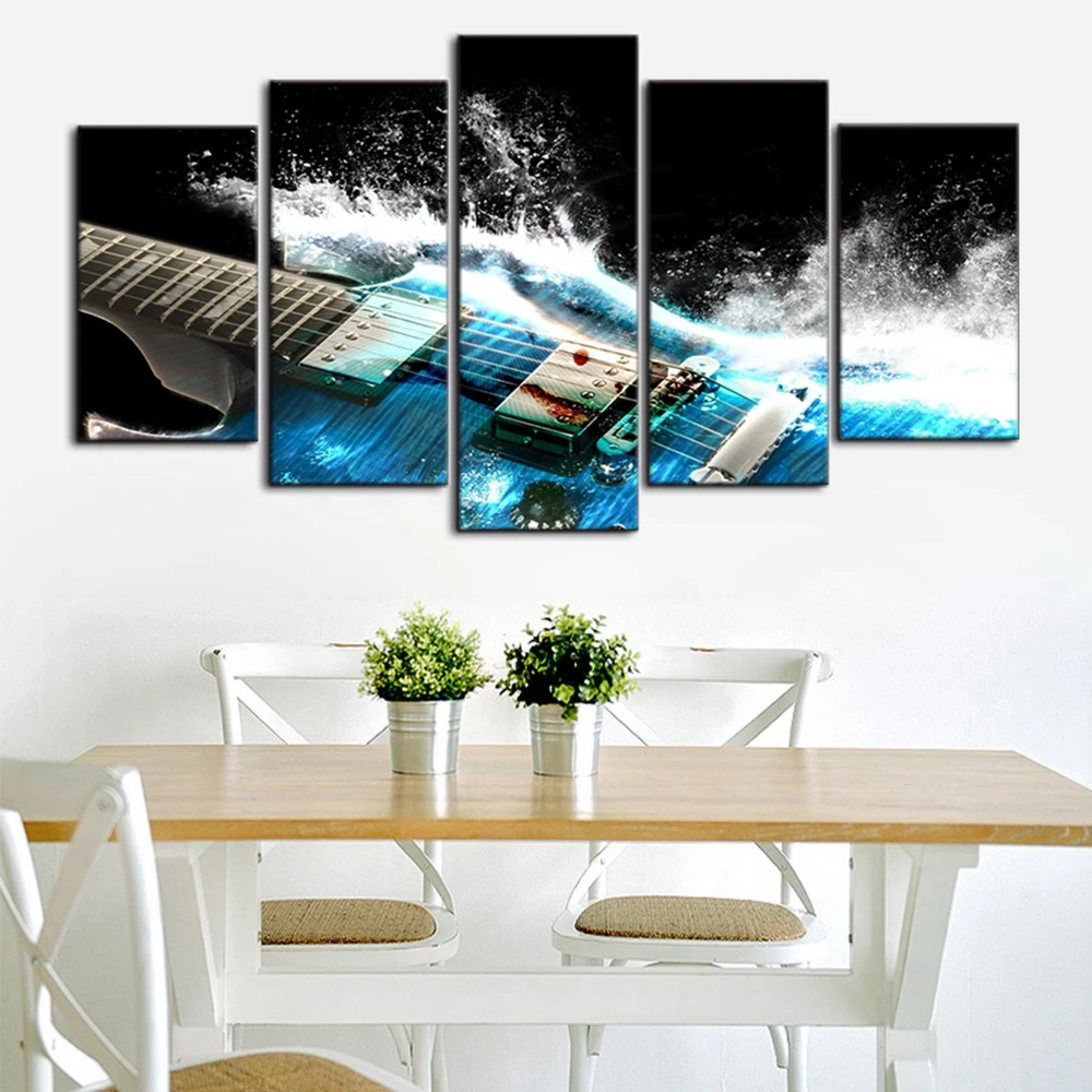 Cool Abstract Guitar Wall Art Music Baby's Wall Decor Home Decor for Living Room Artwork Giclee Print Dropshipping
Cool Abstract Guitar Wall Art Music Baby's Wall Decor Home Decor for Living Room Artwork Giclee Print Dropshipping
