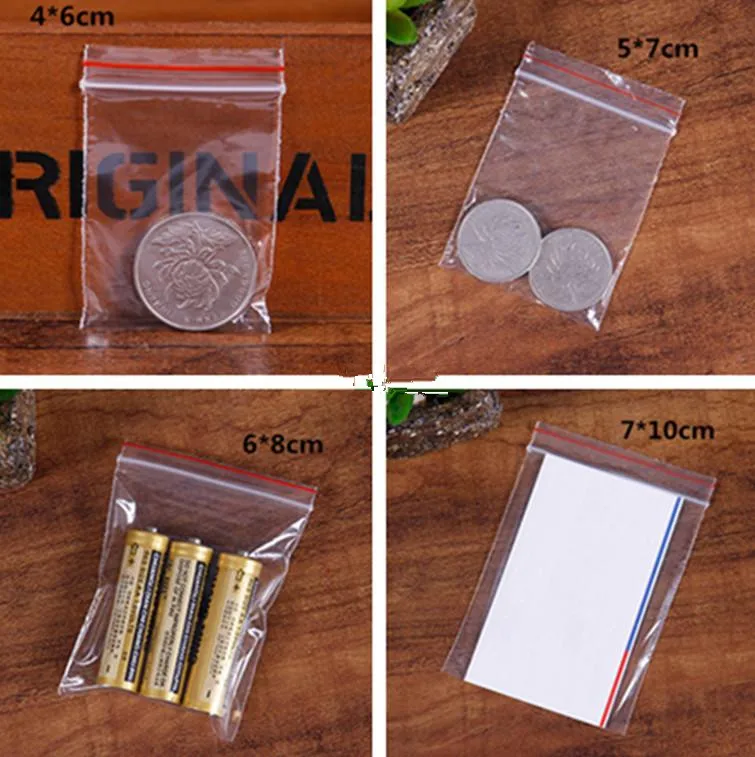1000pcs/lot-4*6cm,5*7cm,6*8cm,7*10cm Mini Size PE Plastic Gift Packaging bag for necklace jewelry Ziplock Clear self seal bags
1000pcs/lot-4*6cm,5*7cm,6*8cm,7*10cm Mini Size PE Plastic Gift Packaging bag for necklace jewelry Ziplock Clear self seal bags