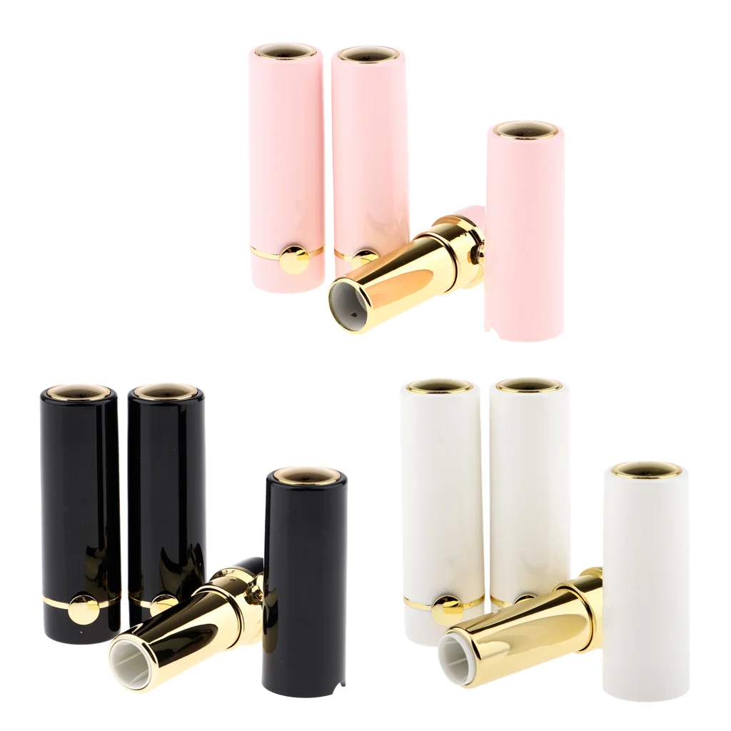 Perfeclan Pack of 3Pcs Durable 12.1mm DIY Lip Balm Empty Tubes Lipstick Bottles Makeup Tools
Perfeclan Pack of 3Pcs Durable 12.1mm DIY Lip Balm Empty Tubes Lipstick Bottles Makeup Tools