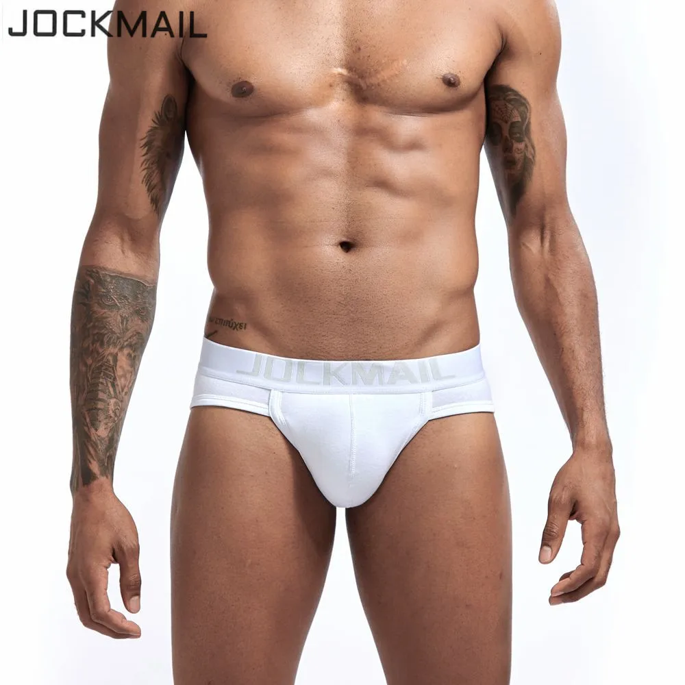 JOCKMAIL high quality Brand Men Underwear Breathable Sexy Mens Briefs Underpants Cotton Comfortable Cueca Male Panties Shorts
JOCKMAIL high quality Brand Men Underwear Breathable Sexy Mens Briefs Underpants Cotton Comfortable Cueca Male Panties Shorts