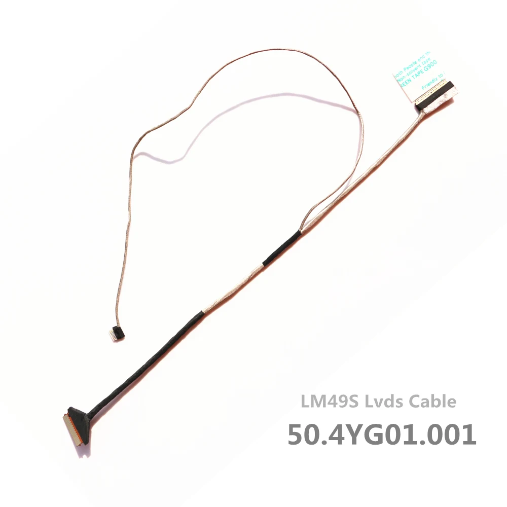Новый ЖК кабель для Lenovo M490S M495S Lcd Lvds LM49S 50.4YG01. 001|cable scarf knitting patterns|lvds video cablecable band |