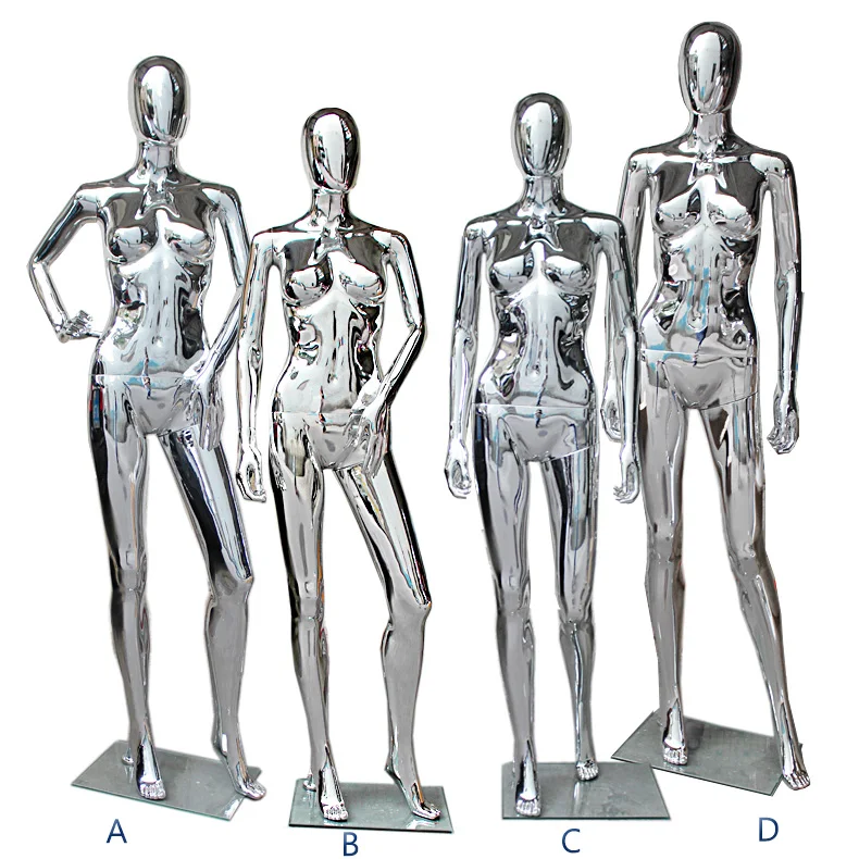 Fashionable Full Body Sliver Female Mannequin New Arrival Fiberglass Model Hot Sale
Fashionable Full Body Sliver Female Mannequin New Arrival Fiberglass Model Hot Sale